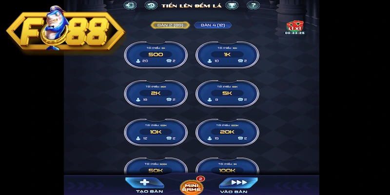 Chơi game bài đổi thưởng Tiến Lên siêu hay