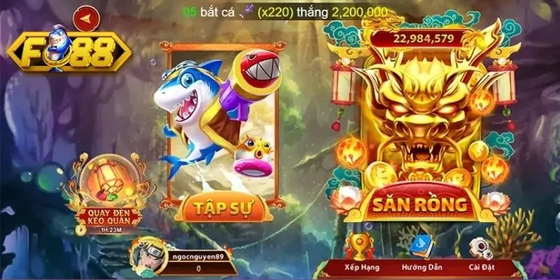Hướng dẫn mọi người quy trình tham gia săn rồng cụ thể